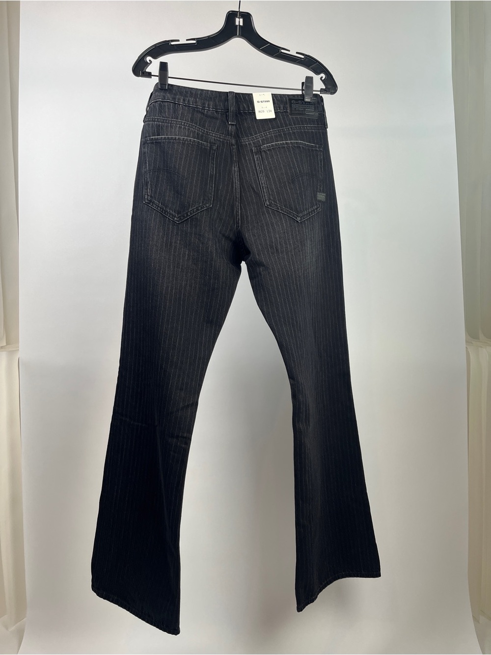 G-Star Bootcut Lasered Pinstripe Jeans - Picture 6 of 15